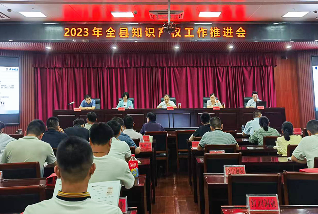 安徽萬(wàn)碩科技產(chǎn)業(yè)(集團(tuán))有限公司董事長(zhǎng)祝云輝受邀參加碭山縣2023年全縣知識(shí)產(chǎn)權(quán)工作推進(jìn)會(huì)并作宣講 安徽萬(wàn)碩科技產(chǎn)業(yè)(集團(tuán))有限公司董事長(zhǎng)祝云輝受邀參加碭山縣2023年全縣知識(shí)產(chǎn)權(quán)工作推進(jìn)會(huì)并作宣講