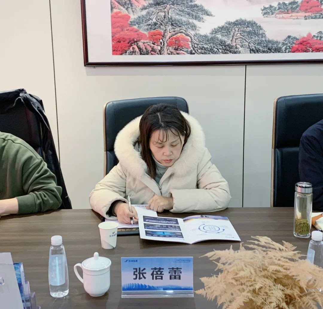 共謀發(fā)展新篇章！淮南高新區(qū)管委會一行蒞臨萬碩集團調(diào)研產(chǎn)業(yè)園運營工作